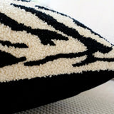 Rand Tiger Stripe Cushion Cover - Embroidered Sofa Pillow