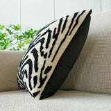 Rand Tiger Stripe Cushion Cover - Embroidered Sofa Pillow