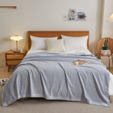 Breeze Waffle Cotton Summer Bedspread - Throw Blanket