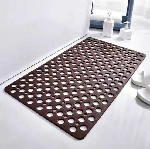 Anti-Slip Shower Floor Mat - Soft, Easy-Clean Bath Mat