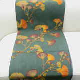 Lund Reversible Jacquard Quilt - Ginkgo Bed Cover