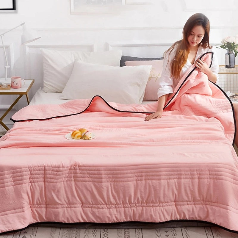 FrostSoft Ice Cooling Blanket - Cool-Touch Summer Throw