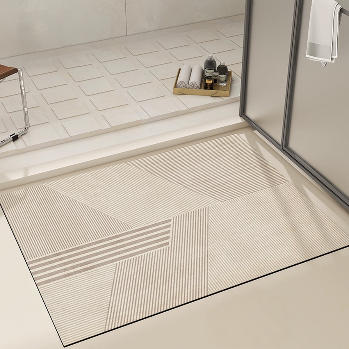 DryStep Bath Mat - Quick-Dry Non-Slip Absorbent Bath Rug