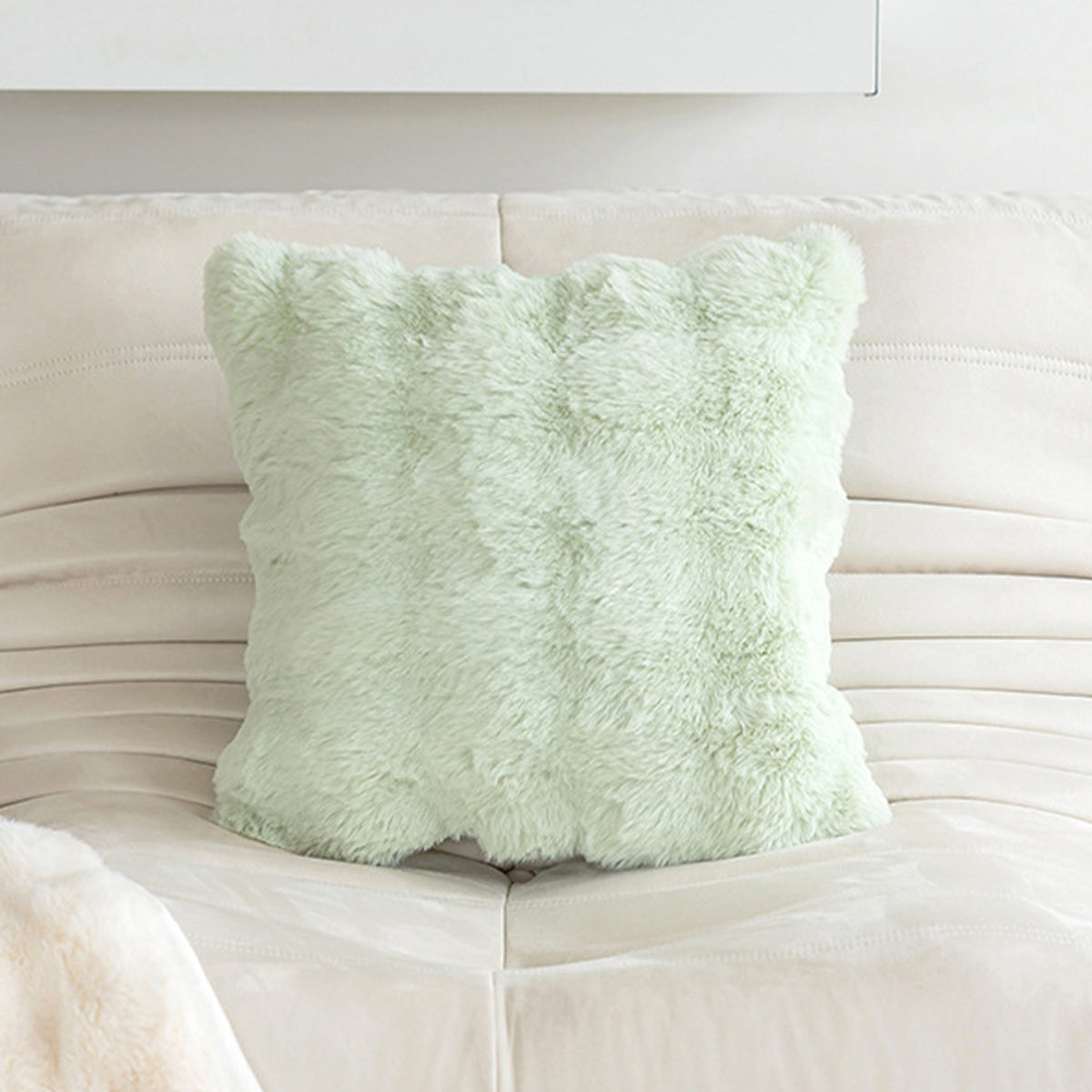 CloudFur Cushion Cover - Faux Fur Throw Pillow Cover 45cm