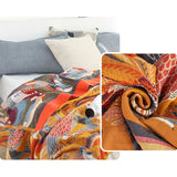 Tukan Reversible Cotton Quilt - Toucan Print Kids Bedspread