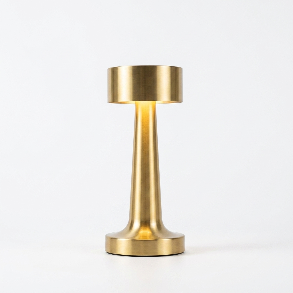 Halden Retro Bar LED Table Lamp on white background