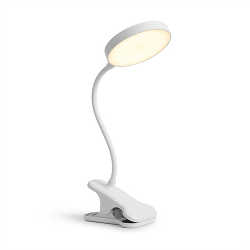 Halden Clamp-On LED Study Lamp on white background
