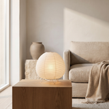 Halden Japanese Lantern Lamp on a living-room side table