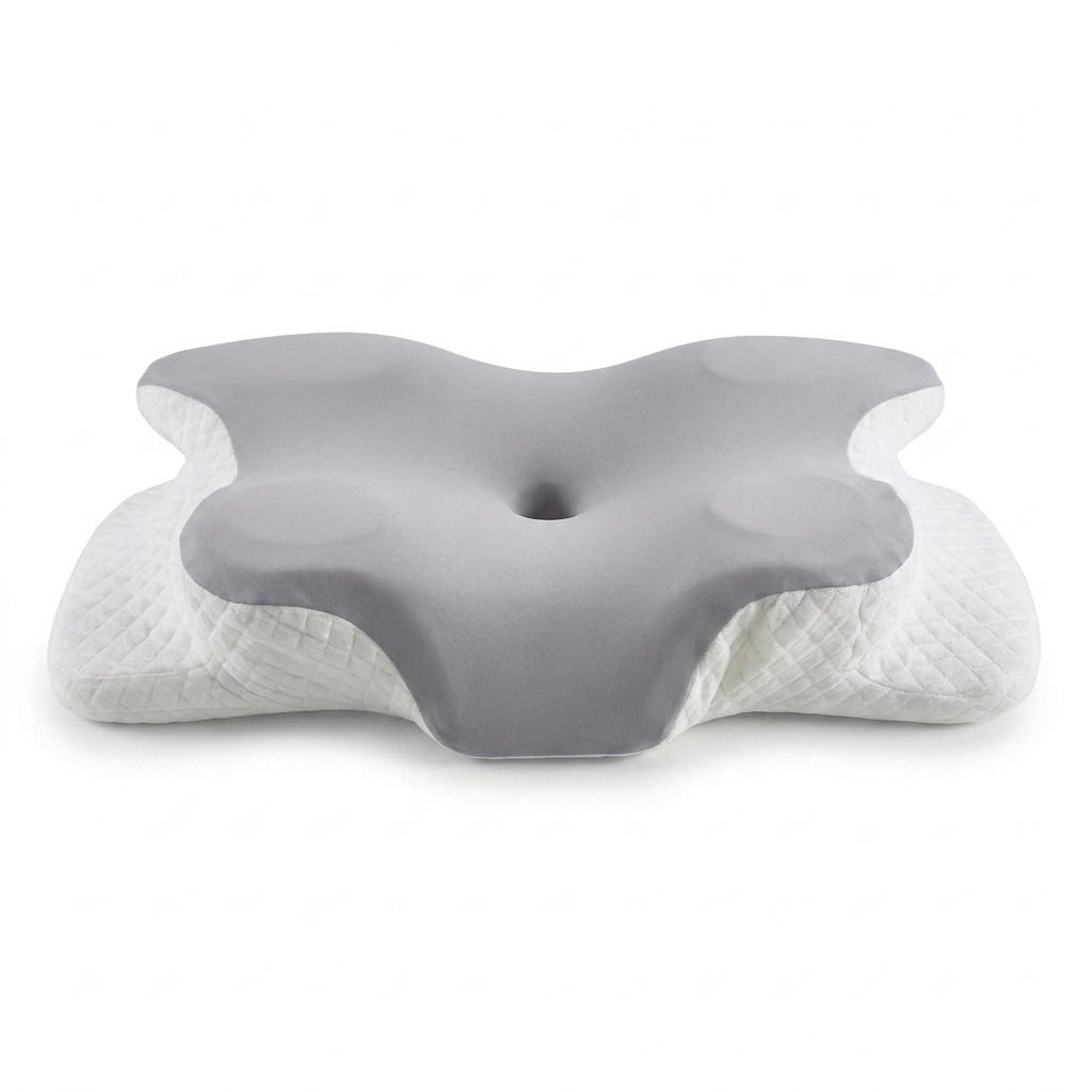 Halden Ergonomic Contour Support Pillow on white background, centered