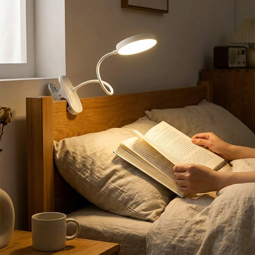 Folding Clamp Reading Lamp lifestyle