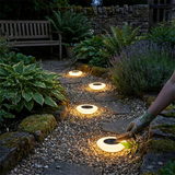 Solar Ground Lights lifestyle