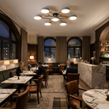 Nordic Wooden LED Ceiling Lamp - boutique interior lifestyle