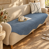 Quilted non-slip couch cover in a Sydney home
