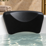 Silicone bathtub neck pillow close-up