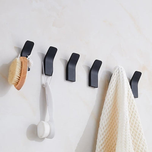 Krok Wall Hooks Set of 5 - Modern Coat Hooks for Hallway