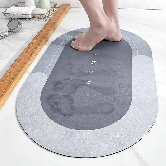 DryStep Super Absorbent Bath Mat - Non-Slip Floor Mat