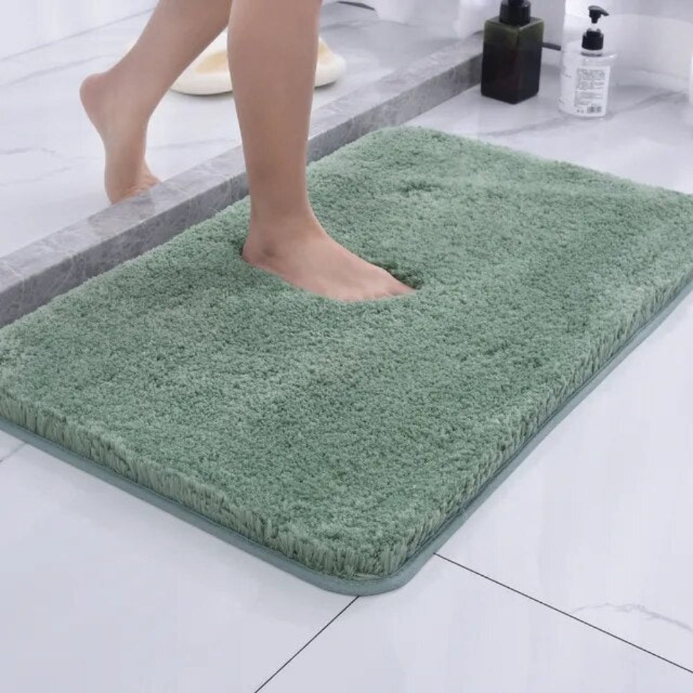 CloudStep Plush Bath Rug - Non-Slip Shaggy Bath Mat