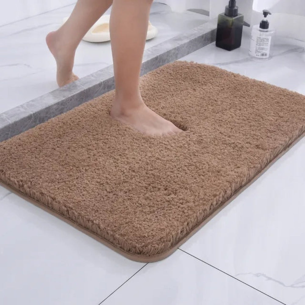 CloudStep Plush Bath Rug - Non-Slip Shaggy Bath Mat