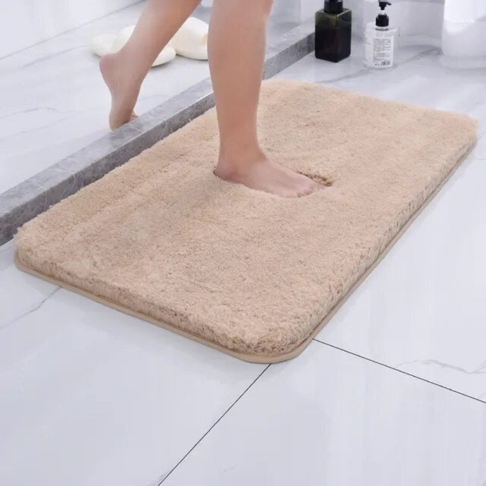 CloudStep Plush Bath Rug - Non-Slip Shaggy Bath Mat
