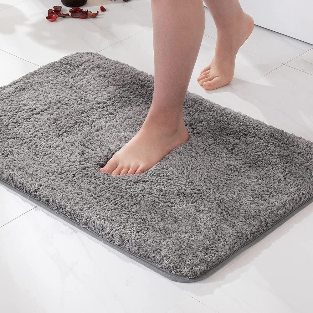 CloudStep Plush Bath Rug - Non-Slip Shaggy Bath Mat