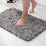 CloudStep Plush Bath Rug - Non-Slip Shaggy Bath Mat