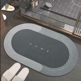 DryStep Super Absorbent Bath Mat - Non-Slip Floor Mat