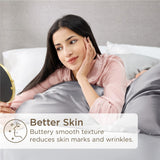 Beauty Sleep Silk Pillowcase Set of 2 - Smooth for Hair
