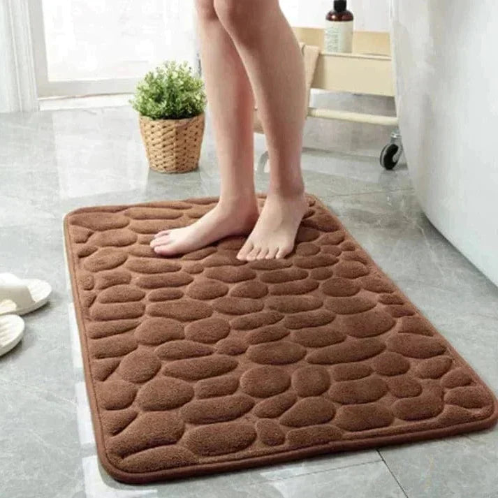 Soft Non-Slip Shower Mat - Comfortable Bathroom Floor Mat