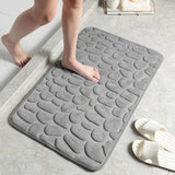 Soft Non-Slip Shower Mat - Comfortable Bathroom Floor Mat