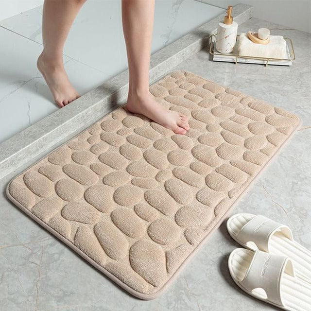 Soft Non-Slip Shower Mat - Comfortable Bathroom Floor Mat
