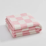 Ruta Checkered Plaid Blanket - Sofa & Bed Throw