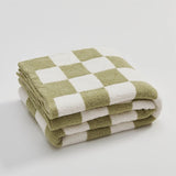 Ruta Checkered Plaid Blanket - Sofa & Bed Throw