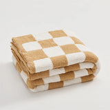 Ruta Checkered Plaid Blanket - Sofa & Bed Throw