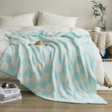 Ruta Checkered Plaid Blanket - Sofa & Bed Throw