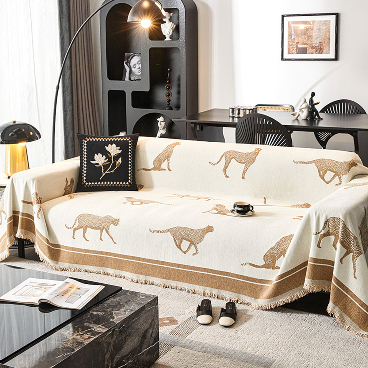 Savanna Luxe Anti-Pilling Sofa / Couch Cover