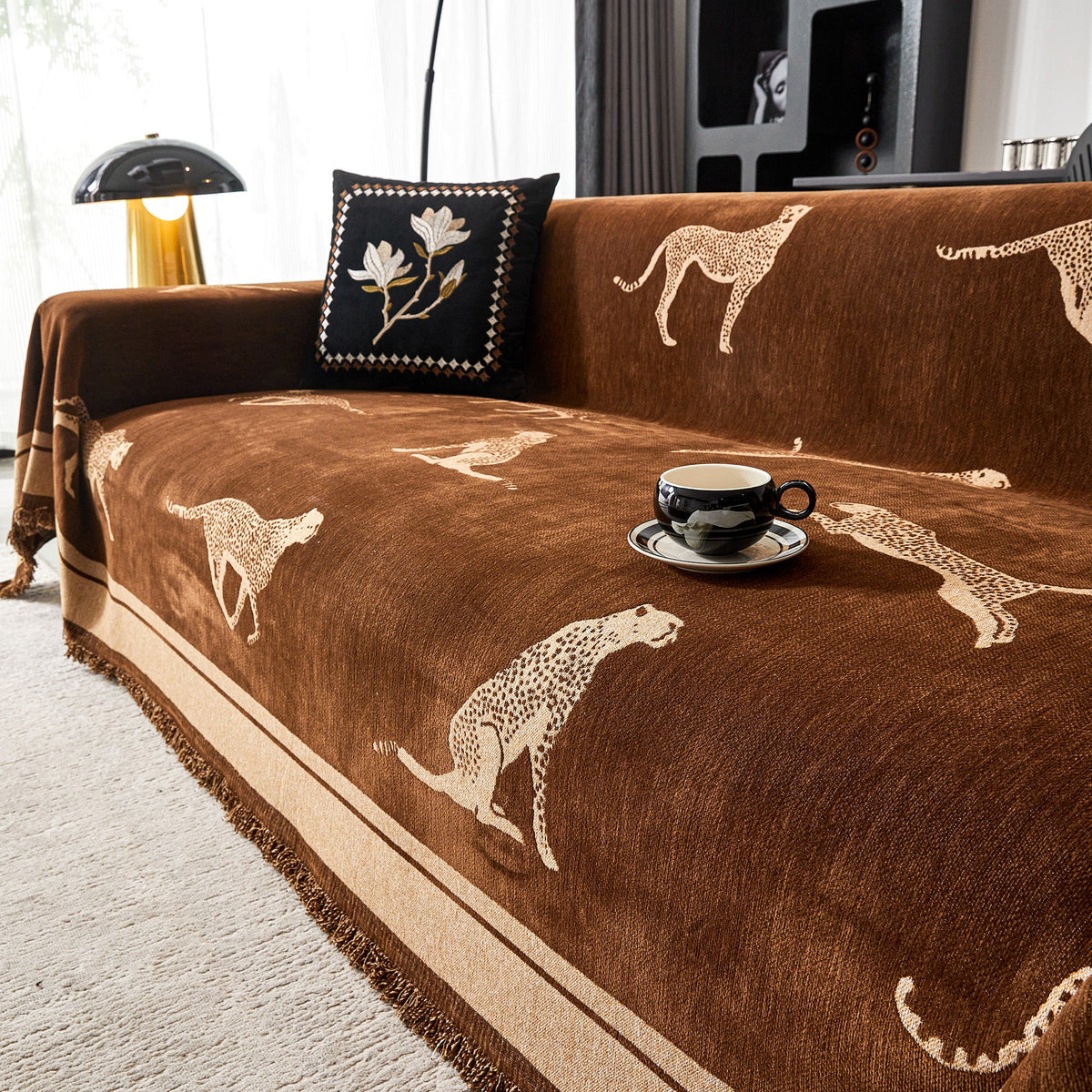 Savanna Luxe Anti-Pilling Sofa / Couch Cover