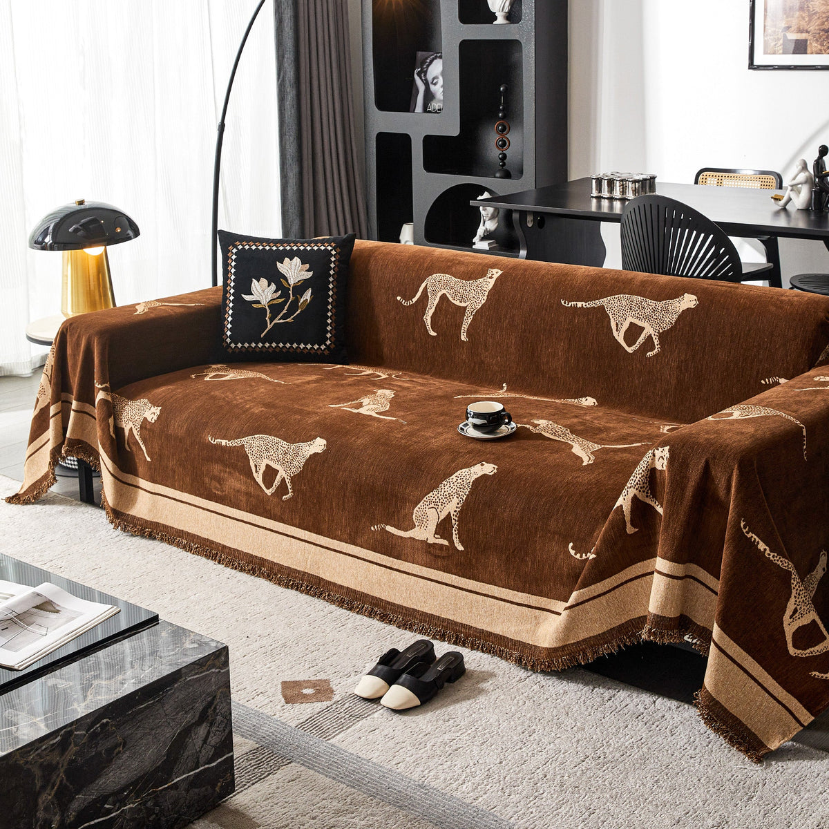 Savanna Luxe Anti-Pilling Sofa / Couch Cover