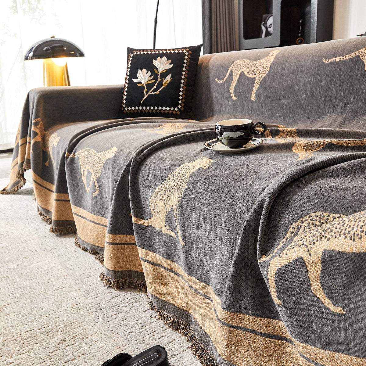 Savanna Luxe Anti-Pilling Sofa / Couch Cover