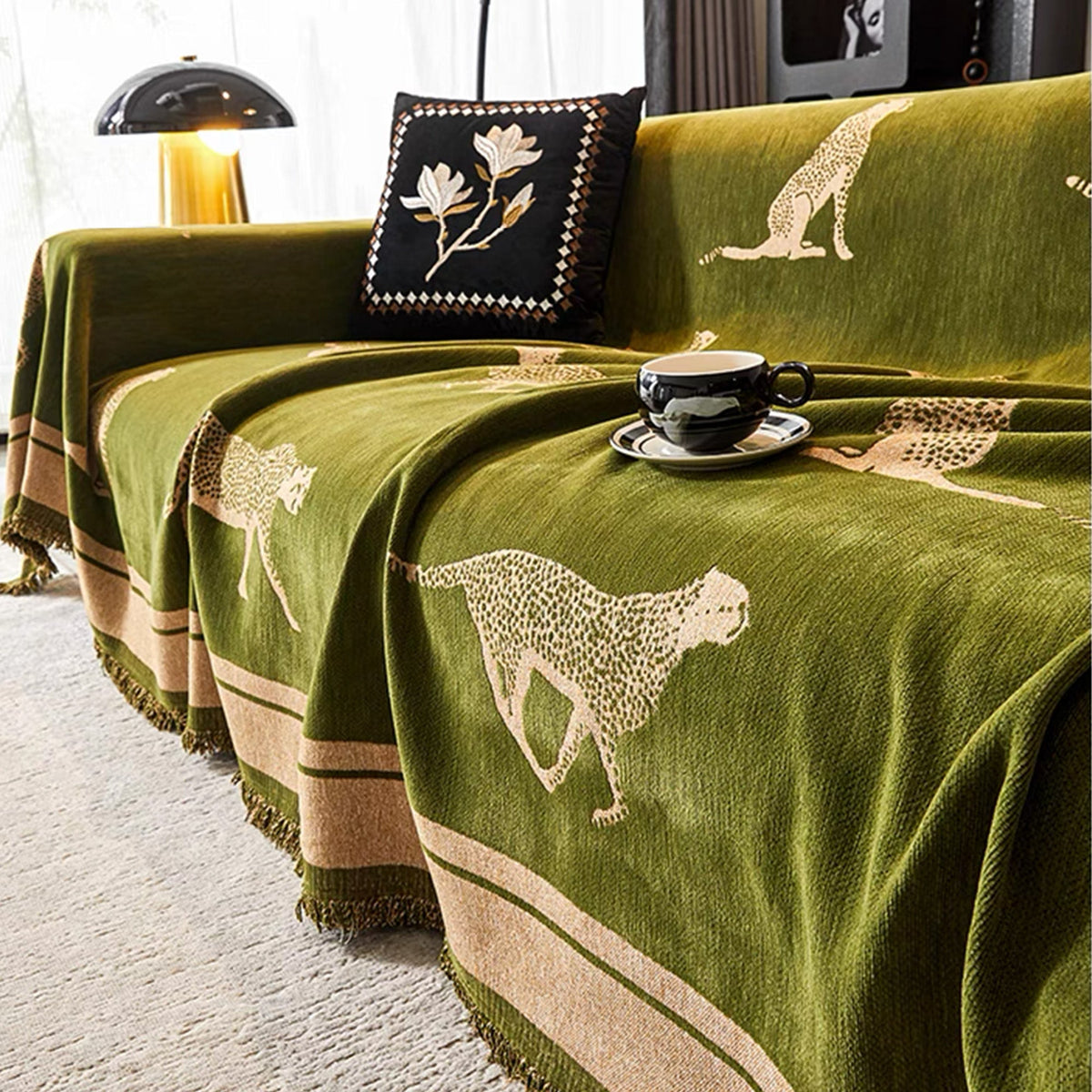 Savanna Luxe Anti-Pilling Sofa / Couch Cover
